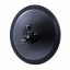 1947-72 C/10 Round Mirror Head; with Smooth Backing; Black