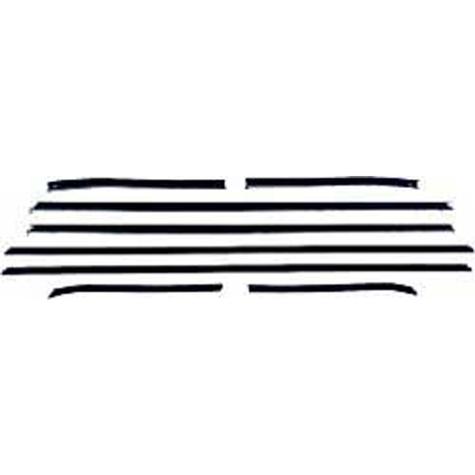 1968-69 Camaro, Windowfelt Set; 8 Piece Set
