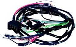 1969 Camaro; Front Light Wiring Harness; Warning Lights, RH Regulated Alternator