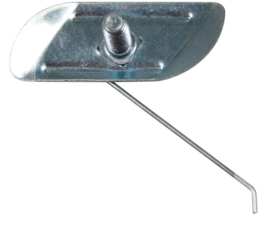 Universal Molding Clip, 1-1/2'' 10-24 thread size (fits 1962-66 Chevrolet / GMC Upper Side  Moldings). Each.