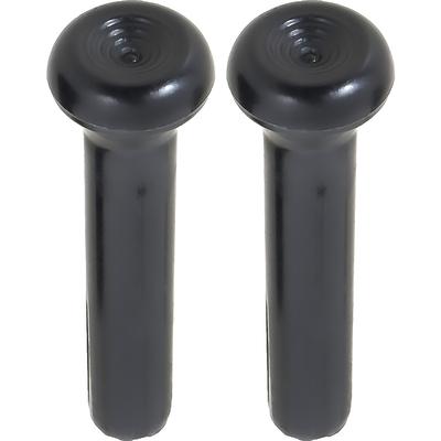 1968-72 Chevrolet / GMC Truck, 1970-87 Most GM Passenger Cars, Door Lock Knobs, Black, Pair.