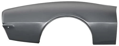 1967-68 Camaro; Quarter Panel Repair Skin; RH Passenger Side; EDP Coated