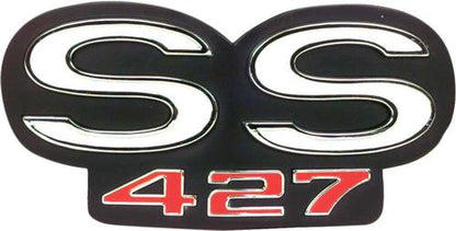 1967-68 Camaro "SS 427" Grille Emblem; GM Licensed; Made in the USA!