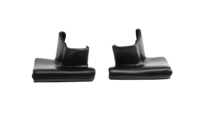 1964-68 Chevelle/Cutlass 2-Door Hardtop Lower Rear Window Corners Pair