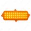 1960-66 C/10, 33 Amber LED Turn Signal And Park Light, Amber Lens