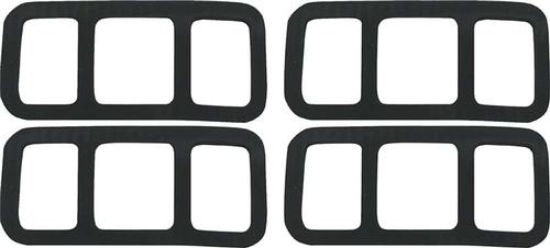 1968-1972 Chevrolet, GMC Pickup Side Marker Gaskets, For Deluxe Lenses; w/o CST; 4 Piece Set