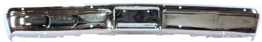 1983-87 Chevrolet / GMC Truck, 1983-91  Sub / Blazer / Crew / Dually Front Bumper, Chrome, without Impact Strip Holes, Each.