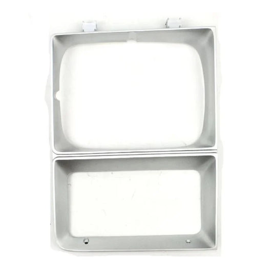 1983-84 Chevrolet / GMC Truck Single Rectangular Headlight Bezel, R/H, Argent, Each.