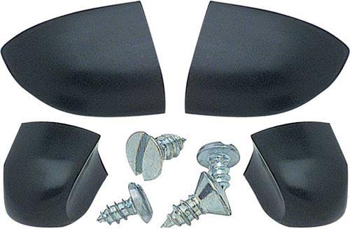 1955-59 C/10  Deluxe Heater Control Knob Set, Black.