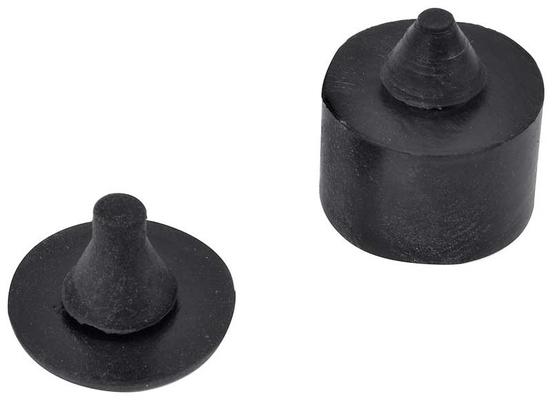 1947-55 1st Series C/10, Hood Rubber Bumper Set; 10-Piece Kit.
