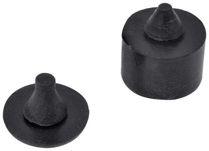 1947-55 1st Series C/10, Hood Rubber Bumper Set; 10-Piece Kit.