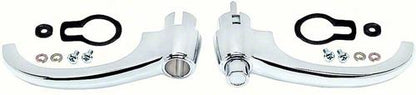 1960-66 C/10 Exterior Door Handles, Chrome Pair.