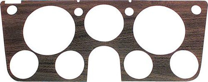 1969-72 C/10; Dash Gauge Bezel Woodgrain Overlay; 7 Gauge Design