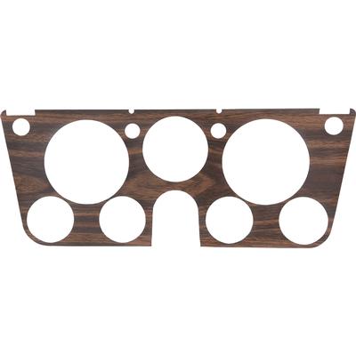1969-72 C/10; Dash Gauge Bezel Woodgrain Overlay; 7 Gauge Design