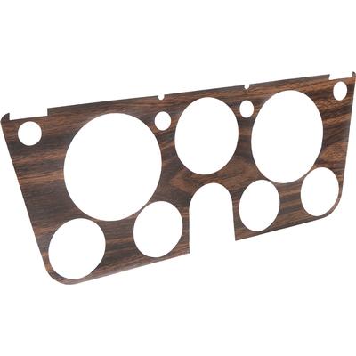 1969-72 C/10; Dash Gauge Bezel Woodgrain Overlay; 7 Gauge Design