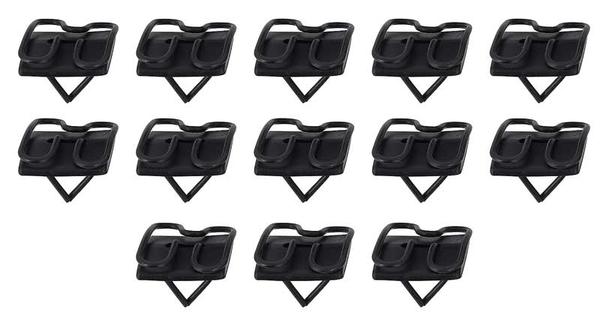 1962-66 CC/10 Upper Bed Molding L/H or R/H, Longbed with Clips Each.