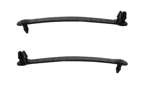 1967 Camaro Inner fenderwell Hold Down Tie Straps, wire harness and washer hose pair