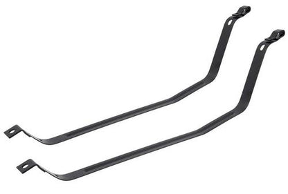 FT1100A - 1967-69 Camaro, Firebird; Fuel Tank Mounting Straps; Black EDP Coated; Pair