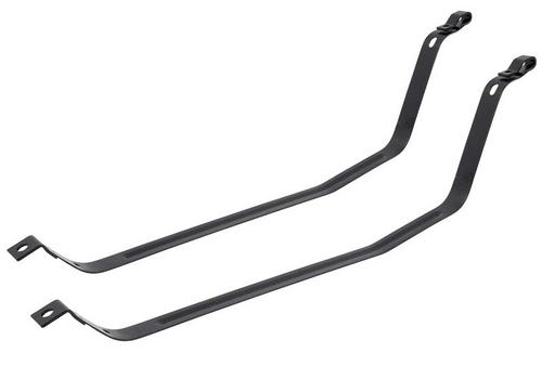 FT1100A - 1967-69 Camaro, Firebird; Fuel Tank Mounting Straps; Black EDP Coated; Pair