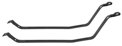 FT1100A - 1967-69 Camaro, Firebird; Fuel Tank Mounting Straps; Black EDP Coated; Pair