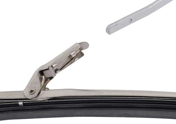 GM, Ford, Chrysler; ANCO Windshield Wiper Blades; 15"; Polished Stainless Steel; Pair