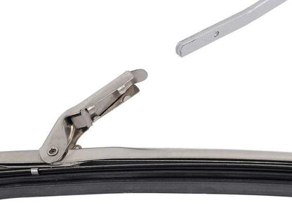 GM, Ford, Chrysler; ANCO Windshield Wiper Blades; 15"; Polished Stainless Steel; Pair
