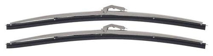 GM, Ford, Chrysler; ANCO Windshield Wiper Blades; 15"; Polished Stainless Steel; Pair
