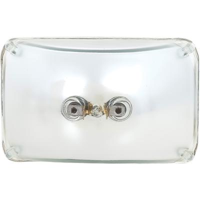 Headlamp Sealed Beam; 12 Volt; High Beam; 4" x 6" (100mm x 165mm); Rectangular; Halogen