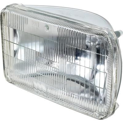 Headlamp Sealed Beam; 12 Volt; Low Beam; 4" x 6" (100mm x 165mm); Rectangular; Halogen