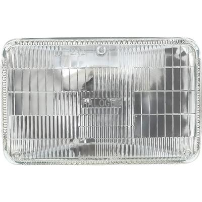 Headlamp Sealed Beam; 12 Volt; Low Beam; 4" x 6" (100mm x 165mm); Rectangular; Halogen