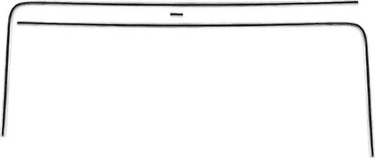 1968 Camaro, Firebird; Dash Pad Molding Set; 3 Piece Molding Set
