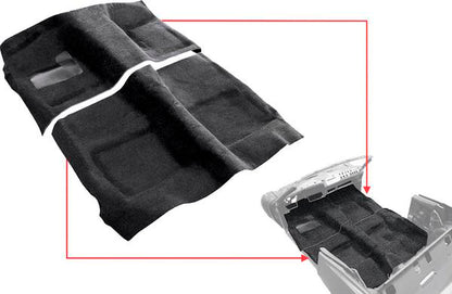 1967, 1968, and 1969 Camaro and Firebird with Jute Padding