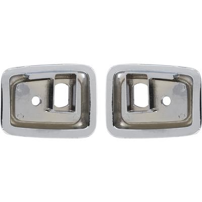 1968-69 Camaro; Door Grab Handle Bezels; with Deluxe Interior; Molded Door Panels