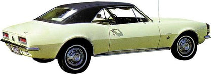 1967-69 Camaro / Firebird Black Vinyl Top