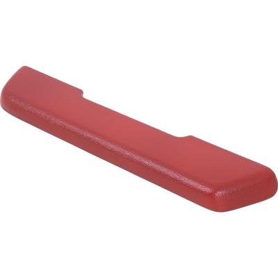 1968-69 Camaro; Front Arm Rest Pad; Urethane Reproduction; 12" Length; LH; Red