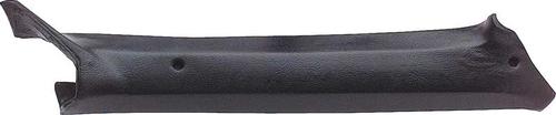 1969 Camaro Inner Pillar Post Moldings; Coupe; Black; Pair; Urethane Reproduction