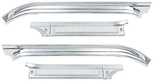 1973-77 C/10 Door Sill Plate Kit, 4 PCS,  LH and RH, Kit.