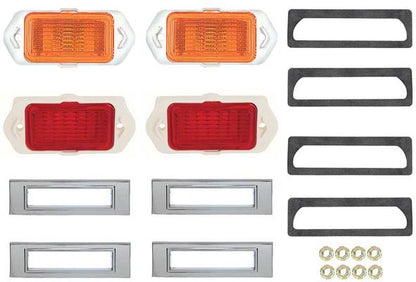 1969 Camaro; Front & Rear Side Marker Lamp Kit
