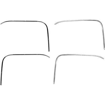 1974-87 C/10; Drip Rail Retainer and Molding Kit; 4 Piece Set