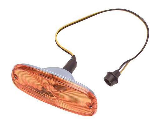 1958-59 Chevrolet Truck Park Light Assembly, LH or RH -Amber Lens-Each.