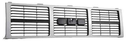 1985-88 GMC Truck Grill, Silver and Gray, Single or Dual Rectangular Headlamps