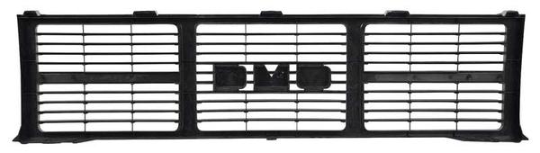 1985-88 GMC Truck Grill, Silver and Gray, Single or Dual Rectangular Headlamps