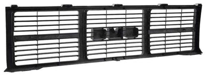 1985-88 GMC Truck Grill, Silver and Gray, Single or Dual Rectangular Headlamps