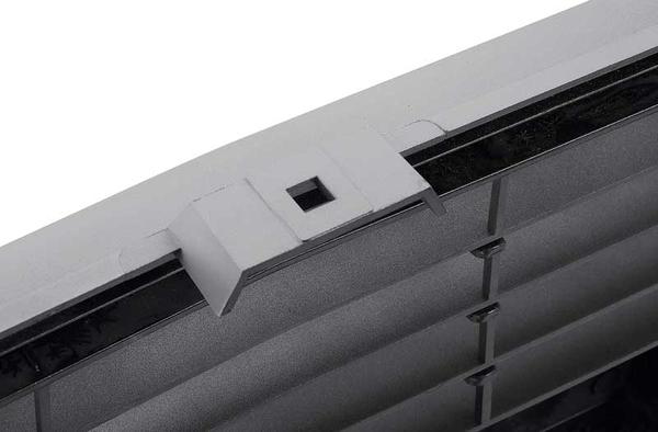 1985-88 GMC Truck Grill, Silver and Gray, Single or Dual Rectangular Headlamps