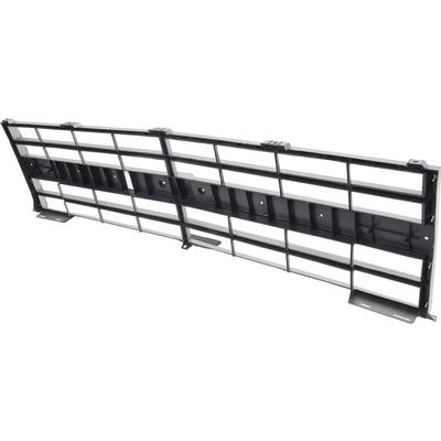 1985-87 C/10 Inner Grill, Silver, Dual Headlights, Includes 4 Vertical Outer Moldings, Each.