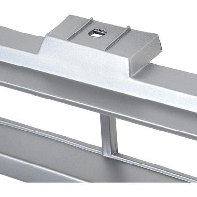 1985-87 C/10 Inner Grill, Silver, Dual Headlights, Includes 4 Vertical Outer Moldings, Each.