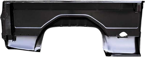 1979-91 C/10 Fleetside Pickup; 6.5' Short Bed Side Panel; with Square Fuel Door; LH