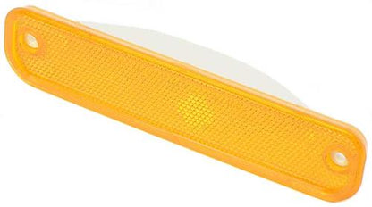 1973-80 C/10 Side Marker Lamp; Amber Lens; W/O Chrome Trim