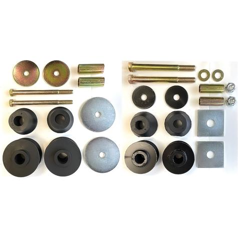 1967-72 C/10, 2wd; Cab Mounting Bushing and Hardware Set
