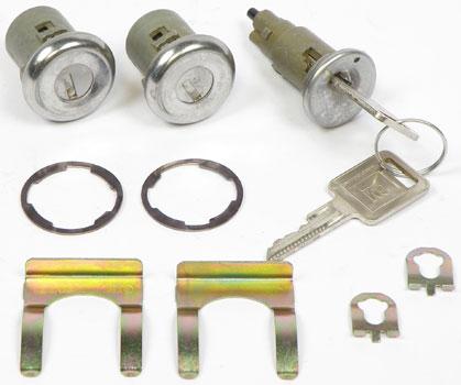1968 Camaro / Firebird / Nova Ignition and Door Lock Set with Late Style Key